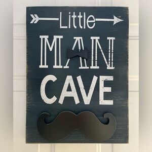 Little Man Cave Wall Art